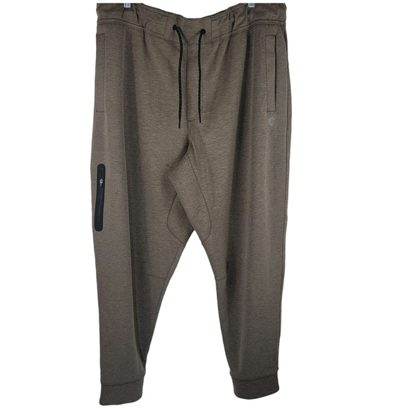 Solaris Tan Athletic Hiking Casual Winter Workout Men's Sweatpants XXL - Picture 1 of 5